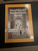 Hoofdlijnen Nederlands Recht - Loonstra, Boeken, Ophalen of Verzenden, Alpha, Zo goed als nieuw, HBO
