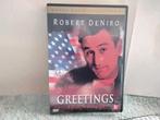 GREETINGS     ROBERT  DE  NIRO, Alle leeftijden, Ophalen of Verzenden, Zo goed als nieuw