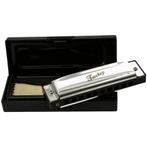 Blues Harmonica Fazley - NIEUW in de verpakking!, Muziek en Instrumenten, Blaasinstrumenten | Mondharmonica's, G-mondharmonica