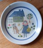 Melamine bordje Roodkapje en de wolf Stig Lindberg - Zweden, Antiek en Kunst, Ophalen of Verzenden