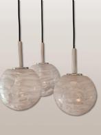 Doria cascade hanglamp vintage design, Huis en Inrichting, Lampen | Hanglampen, Ophalen of Verzenden, Nieuw, Glas, Minder dan 50 cm