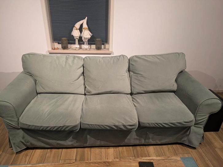 Bank (3-zits) GRATIS!!!, Huis en Inrichting, Banken | Bankstellen, Gebruikt, Tweepersoons, 200 tot 250 cm, 75 tot 100 cm, Ophalen