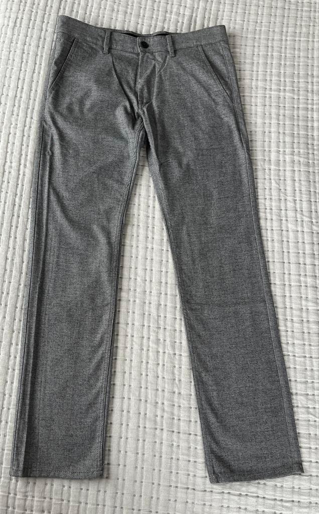 BOSS Hugo Boss slimfit chino – pied-de-poule – Maat 32/32, Kleding | Heren, Broeken en Pantalons, Zo goed als nieuw, Overige maten