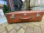 Vintage koffer van Hulshof, Slot, Gebruikt, Leer, Ophalen of Verzenden