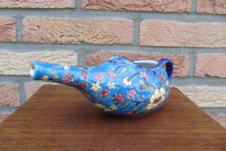 Drinkbeker van Longwy, Frankrijk, Antiek en Kunst, Antiek | Keramiek en Aardewerk, Ophalen of Verzenden