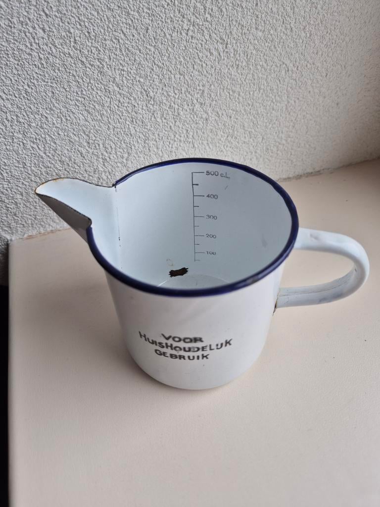 Maatbeker antiek 0.5 liter, Ophalen