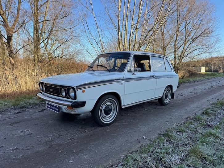 Daf 66 Marathon 1300 Combi 1975 met Variomatic, Auto's, Oldtimers, Particulier, Daf, Benzine, Stationwagon, Automaat, Wit, Zwart