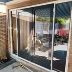 te koop 2 (zij)ramen en kozijn, Doe-het-zelf en Verbouw, Ophalen, Deurkozijn, Zo goed als nieuw, 150 tot 225 cm