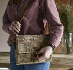Riviera maison rustic rattan block weave handbag 50%, Ophalen of Verzenden, Nieuw, Handtas