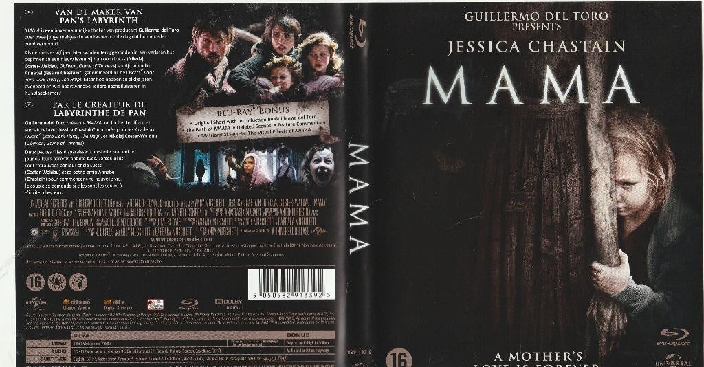 Mama blu ray ( ned. ondert. ), Cd's en Dvd's, Blu-ray, Ophalen of Verzenden, Zo goed als nieuw, Thrillers en Misdaad