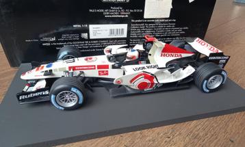 Minichamps Honda RA106 R. Barrichello 2006 F1 1/18 beschikbaar voor biedingen