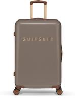 ✅NIEUW✅ SUITSUIT Fab Seventies koffer 66 cm | Taupe, Ophalen of Verzenden, Nieuw, Hard kunststof, Slot