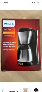 Philips Café Gaia Koffiemachine - Thermoskan, Witgoed en Apparatuur, Koffiezetapparaten, Afneembaar waterreservoir, Gebruikt, Koffiemachine