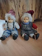 Vintage Poppen Set - Jongen & Meisje - 23cm, Antiek en Kunst, Antiek | Speelgoed, Ophalen