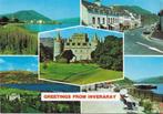 Ansichtkaart	Inverary (Schotland)	5-luik	Inverary Castle, Verzamelen, Verzenden, 1980 tot heden, Gelopen, Engeland