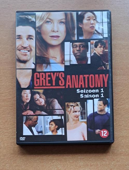 Grey's Anatomy - Seizoen 1, Cd's en Dvd's, Dvd's | Tv en Series, Zo goed als nieuw, Drama, Vanaf 12 jaar, Verzenden