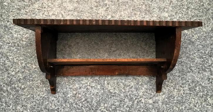 Planchette jaren vijftig. Opknapper!!, Huis en Inrichting, Woonaccessoires | Wandplanken en Boekenplanken, Gebruikt, Ophalen of Verzenden