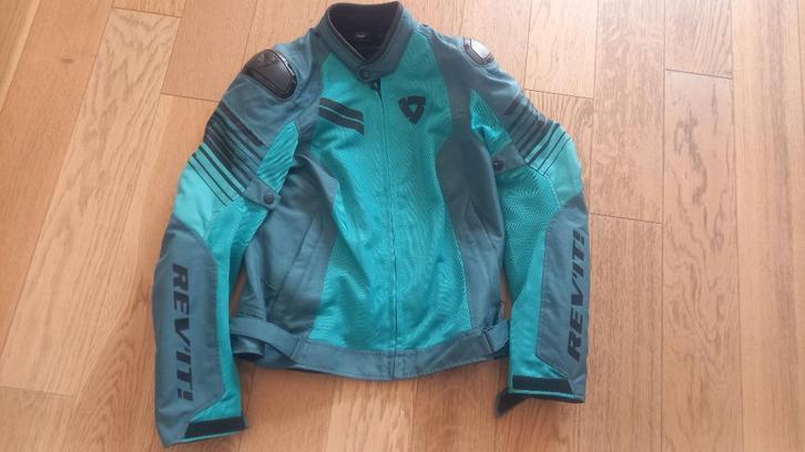 Motorjas dames met binnenjas, zomer, REV'IT, maat 40, Motoren, Kleding | Motorkleding, Jas | textiel, Dames, Tweedehands, Ophalen of Verzenden