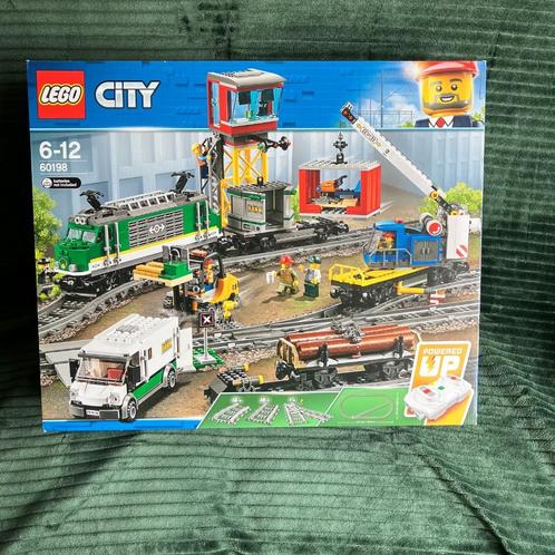 LEGO 60198 Vrachttrein/Cargo Train, Kinderen en Baby's, Speelgoed | Duplo en Lego, Nieuw, Lego, Complete set, Ophalen