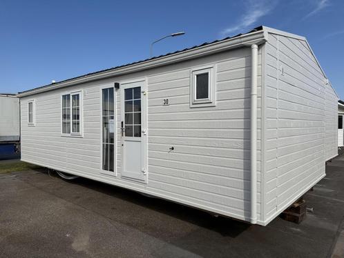 Maat Chalet 9.25 x 4.20 m 3 slp CV, Caravans en Kamperen, Stacaravans, tot en met 6