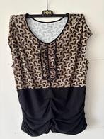 MARCCAIN TOPJE PANTERMOTIEF (MAAT 6), Kleding | Dames, Bruin, Maat 42/44 (L), Ophalen of Verzenden, Zo goed als nieuw