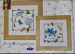 BORDUURPAKKET THEA GOUVERNEUR/JANNEKE SALENTIJN CLEMATIS, Verzenden, Nieuw, Handborduren, Borduurpakket