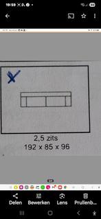 Mooie 2,5-zits bank - Zo goed als nieuw!, Ophalen, 150 tot 200 cm, Driepersoons, 75 tot 100 cm