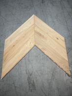 62m2 Eiken Hongaarse punt €39.5 per m2 inc btw, Parket, Nieuw, Ophalen of Verzenden, 10 m² of meer