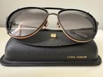 Linda Farrow-zonnebril, Overige merken, Zonnebril, Zwart, Ophalen of Verzenden