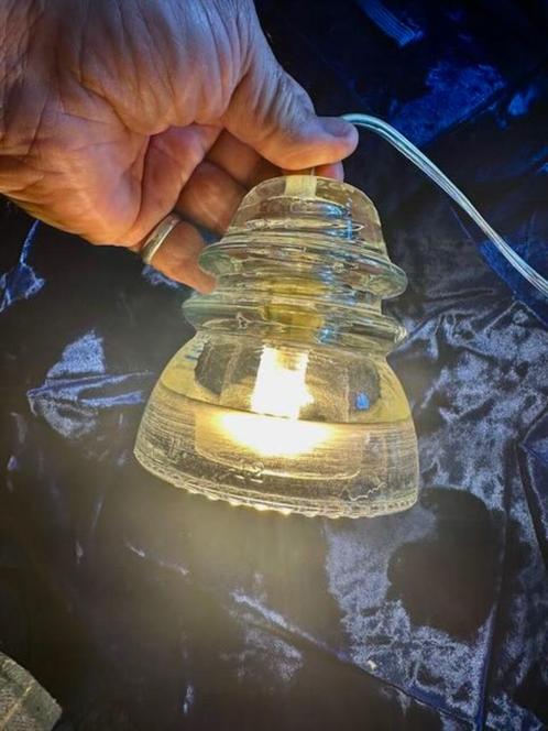 Lamp, Isolator dimbare ledlamp met snoer, Huis en Inrichting, Lampen | Losse lampen, Nieuw, Led-lamp, Minder dan 30 watt, Bipin of Steekvoet