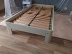 Auping Auronde 100x200 Lichtgrijs, Ophalen, Eenpersoons, 200 cm, Hout