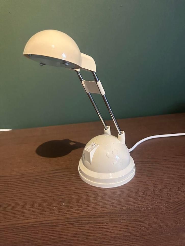Retro Bureau lamp IKEA, Huis en Inrichting, Lampen | Tafellampen, Zo goed als nieuw, Minder dan 50 cm, Kunststof, Ophalen
