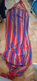 Hangmat zonder standaard - Kleurrijk gestreept, Tuin en Terras, Hangmatten, Ophalen of Verzenden, Gebruikt, Eenpersoons, Binnen