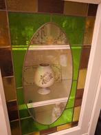 Hang/opzetkast met glas in lood, Ophalen