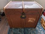 Vintage houten kist 50d bij 60b bij 50h, Gebruikt, 50 tot 100 cm, 50 tot 75 cm, Ophalen of Verzenden