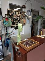 Werkplaats lamp industrieel scharnieren klemlamp, Ophalen of Verzenden, Geen, Geen, Geen