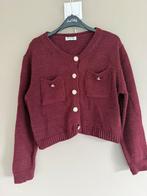 Bordeaux (burgundy) rood vestje van Meet Me There maat S, Meet me There, Verzenden, Zo goed als nieuw, Maat 36 (S)