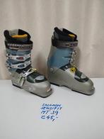 Salomon Sensivit woman skischoenen zilvergriisgroen maat 39, 140 tot 160 cm, Gebruikt, Schoenen, Carve