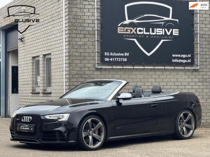 Audi RS5 Cabriolet 4.2 FSI Quattro Ceramic/Bucket Seats/B&O, Auto's, Audi, Bedrijf, Te koop, RS5, 4x4, ABS, Adaptive Cruise Control
