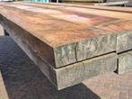 8 Hardhouten balken 7.0x25.0 cm / 4.50 m lang - nr: HB10, Ophalen, 250 cm of meer, Balken, Hardhout