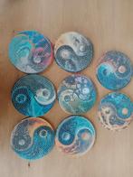 Diamond painting.ying yang onderzetters Nieuw., Ophalen of Verzenden, Nieuw, Glas of Kopje