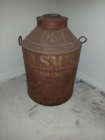 Vintage Vooraadbus 75 liter Smit Groningen  beschikbaar voor biedingen