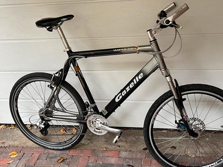 Zeer nette gazelle Impulse met schijfrem, hoogste maat, Fietsen en Brommers, Fietsen | Mountainbikes en ATB, Zo goed als nieuw