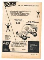 VAN OERS - Speedway Rolschaatsen - Adv. 1956, Ophalen of Verzenden