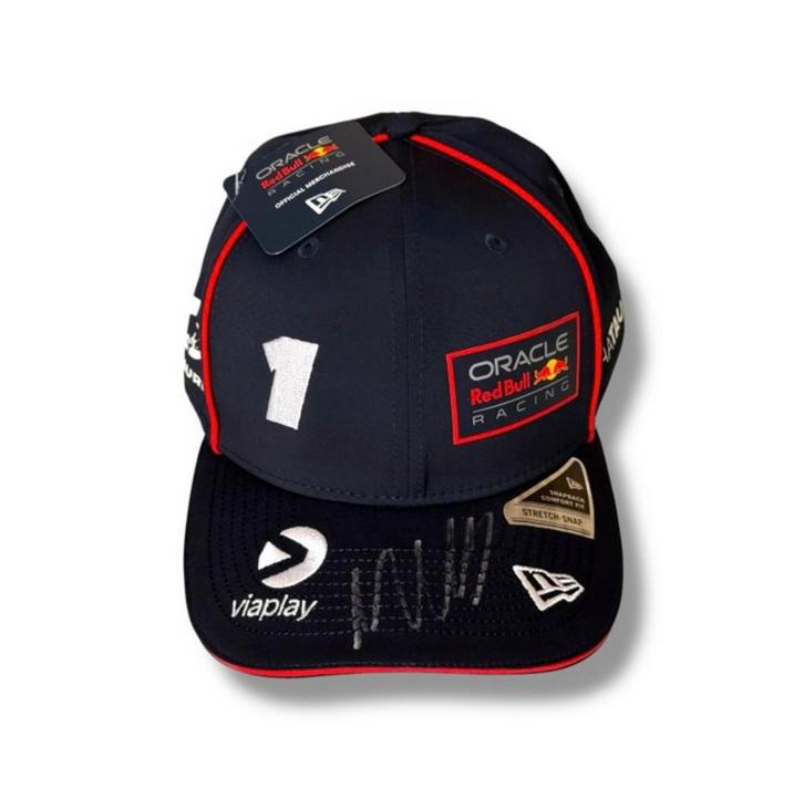 Gesigneerde Oracle Red Bull F1 Max Verstappen pet, Kleding | Heren, Hoeden en Petten, Nieuw, Pet, One size fits all, Ophalen of Verzenden