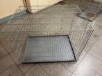 Keurige, metalen, 2-deurs XL bench voor grote hond, Dieren en Toebehoren, Hondenbenches, Ophalen, Gebruikt
