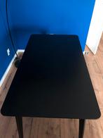 Eettafel Lisabo zwart IKEA, 50 tot 100 cm, Gebruikt, Rechthoekig, Ophalen