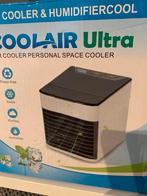 Coolair Ultra Mini Airco - Persoonlijke Ruimte Koeler, Ophalen, Tafel- of Grondventilator, Minder dan 60 m³, Nieuw