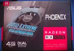 Asus Radeon RX 550 EVO Phoenix 4G - Videokaart4 GB GDDR5 - P, Computers en Software, Videokaarten, Nieuw, PCI-Express 3, GDDR5