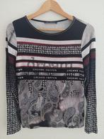 Blouse L.61cm Betty Barclay S zwart/grijs viscose 1xGedragen, Kleding | Dames, Overige kleuren, Betty Barclay, Nieuw, Ophalen of Verzenden